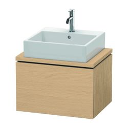 Duravit L-Cube Konsolenwaschtischunterbau wandh. 477x620x400mm ohne KSP Compact Na... DURAVIT-LC580003030 4063382089519 (Abb. 1)