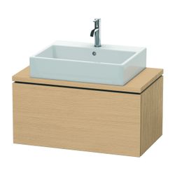 Duravit L-Cube Konsolenwaschtischunterbau wandh. 477x820x400mm ohne KSP Compact Na... DURAVIT-LC580203030 4063382089533 (Abb. 1)