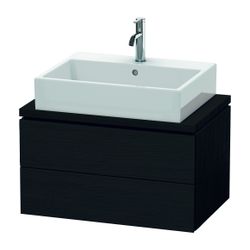 Duravit L-Cube Konsolenwaschtischunterbau wandh. 477x720x400mm ohne KSP Compact, E... DURAVIT-LC580601616 4063382092335 (Abb. 1)