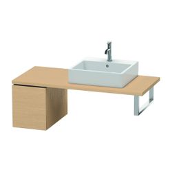 Duravit L-Cube Unterschrank für Konsole Echtholzfurnier, 547x320x400mm Natur Eiche... DURAVIT-LC583003030 4063382089816 (Abb. 1)