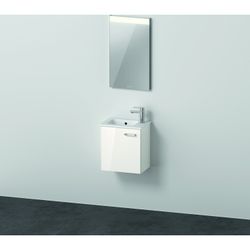Duravit XBase Möbelwaschtisch, Waschtischunterbau, Spiegel 288x400x2000mm, 1 Tür L... DURAVIT-XB0065L4545 4063382163936 (Abb. 1)