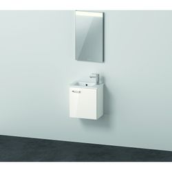 Duravit XBase Möbelwaschtisch, Waschtischunterbau, Spiegel 288x400x2000mm, 1 Tür R... DURAVIT-XB0065R4545 4063382163974 (Abb. 1)
