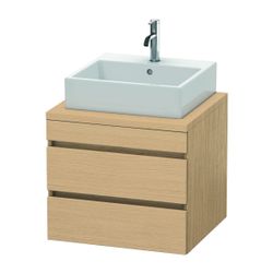 Duravit DuraStyle Konsolenwaschtischunterbau wandhäng. 548x600x512mm ohne KSP Natu... DURAVIT-DS531503030 4063382145000 (Abb. 1)