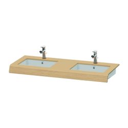 Duravit DuraStyle Konsole variabel 550x800-2000x100mm, wandhäng., Natur Eiche Matt... DURAVIT-DS829C03030 4063382149732 (Abb. 1)