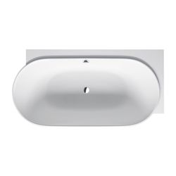 Duravit Luv Badewanne 610x950x1850mm, 252l, Mattweiß, Oval, Ecke R, 2 Rückensc... DURAVIT-700432000000000 4053424180151 (Abb. 1)