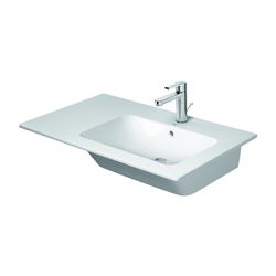 Duravit ME by Starck Waschtisch 490x830x180mm, Weiß Seidenmatt, Rechteckig, 1 Wasch... DURAVIT-2346833260 4053424893389 (Abb. 1)