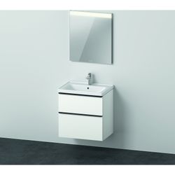Duravit D-Neo Möbelwaschtisch, Waschtischunterbau, Spiegel eckig 480x650x2000mm, 1... DURAVIT-DE011201818 4063382162878 (Abb. 1)