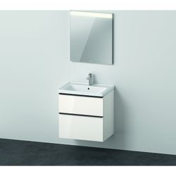 Duravit D-Neo Möbelwaschtisch, Waschtischunterbau, Spiegel eckig 480x650x2000mm, 1... DURAVIT-DE011202222 4063382162854 (Abb. 1)