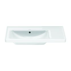 Duravit D-Neo Waschtisch 480x800x165mm, Weiß Hochglanz, Rechteckig, 1 Waschplatz L,... DURAVIT-2369800060 4063382016805 (Abb. 1)
