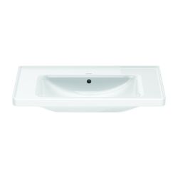 Duravit D-Neo Waschtisch 480x800x165mm, Weiß Hochglanz, Rechteckig, 1 Waschplatz mi... DURAVIT-2367800060 4053424982014 (Abb. 1)