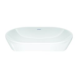 Duravit D-Neo Aufsatzbecken 600mm, Weiß Hochglanz, HalbOval, ohne Überlauf und HLB... DURAVIT-2372600070 4063382136022 (Abb. 1)