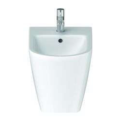 Duravit D-Neo Stand Bidet 650x370x400mm, Weiß Hochglanz, 1 HL, mit Überlauf mit Bef... DURAVIT-2294100000 4063382017208 (Abb. 1)