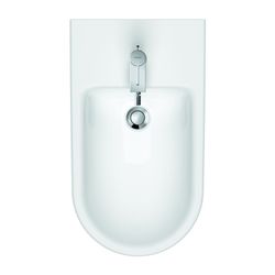 Duravit D-Neo Stand Bidet 650x370x400mm, Weiß Hochglanz, 1 HL, mit Überlauf mit Bef... DURAVIT-2294100000 4063382017208 (Abb. 1)