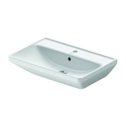 Duravit D-Neo Waschtisch 440x650x165mm wandhäng., Weiß Hochglanz, Rechteckig, 1 Was... DURAVIT-2366650000 4063382016607 (Abb. 1)