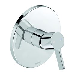 Duravit D-Neo Einhebel-Brausemischer Unterputz, 1 Verbraucher, Chrom, 24,5l/min, ... DURAVIT-DE4210010010 4063382162946 (Abb. 1)