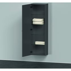 Duravit D-Neo Halbhochschrank Dekor 240x400x1320mm Rechts, Graphit Matt, 1 Tür L, ... DURAVIT-DE011804949 4063382163493 (Abb. 1)