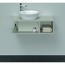 Duravit D-Neo Konsolenwaschtischunterbau wandh. 480x800x260mm, Compact, Betongrau ... DURAVIT-DE491800707 4063382110077 (Abb. 1)