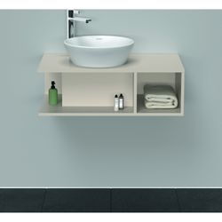 Duravit D-Neo Konsolenwaschtischunterbau wandhäng. 480x800x260mm, Compact, Taupe M... DURAVIT-DE491809191 4063382110176 (Abb. 1)