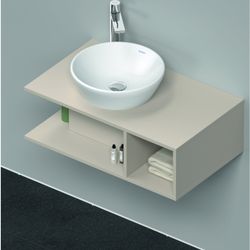 Duravit D-Neo Konsolenwaschtischunterbau wandhäng. 480x800x260mm, Compact, Taupe M... DURAVIT-DE491809191 4063382110176 (Abb. 1)