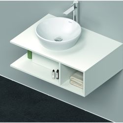Duravit D-Neo Konsolenwaschtischunterbau wandhäng. 550x800x260mm, Mattweiß, Griffl... DURAVIT-DE492801818 4063382110350 (Abb. 1)