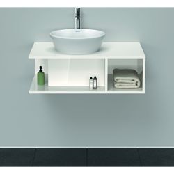Duravit D-Neo Konsolenwaschtischunterbau wandhäng. 550x800x260mm, Weiß Hochglanz, ... DURAVIT-DE492802222 4063382110442 (Abb. 1)