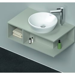 Duravit D-Neo Konsolenwaschtischunterbau wandh. 480x800x260mm, Compact, Betongrau ... DURAVIT-DE493800707 4063382165787 (Abb. 1)