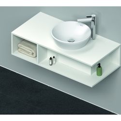 Duravit D-Neo Konsolenwaschtischunterbau wandhäng. 480x1000x260mm, Compact, Mattwe... DURAVIT-DE493901818 4063382165930 (Abb. 1)