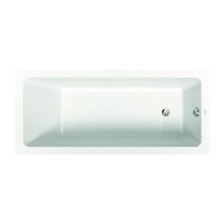 Duravit No.1 Badewanne 420x700x1600mm, 110l, Weiß glänzend, Rechteckig, Einbau... DURAVIT-700488000000000 4063382185372 (Abb. 1)
