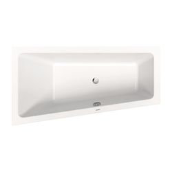 Duravit No.1 Badewanne 480x800x1500mm, 115l, Weiß glänzend, Trapezförmig, Einb... DURAVIT-700504000000000 4063382185488 (Abb. 1)