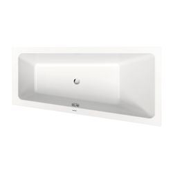 Duravit No.1 Badewanne 480x800x1500mm, 115l, Weiß glänzend, Trapezförmig, Einb... DURAVIT-700505000000000 4063382185495 (Abb. 1)