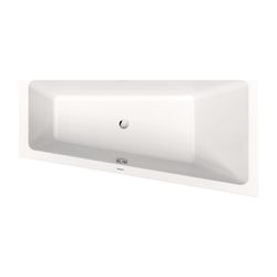 Duravit No.1 Badewanne 480x850x1600mm, 140l, Weiß glänzend, Trapezförmig, Einb... DURAVIT-700507000000000 4063382185518 (Abb. 1)