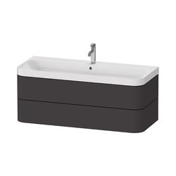 Duravit Happy D.2 Waschtisch-Set C-shaped wh Lack, 490x1175x480mm, Taupe SM, 2... DURAVIT-HP4349O83830000 4067116020168 (Abb. 1)