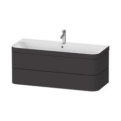 Duravit Happy D.2 Waschtisch-Set C-bonded wh Lack, 490x1175x480mm, Taupe SM, 2... DURAVIT-HP4639O83830000 4067116019841 (Abb. 1)