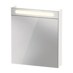 Duravit No.1 Spiegelschrank Wandmontage 148x600x700mm, Weiß, 1 Tür L, 2 Glasfa... DURAVIT-N17920L00000000 4063382219732 (Abb. 1)