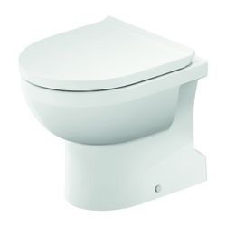 Duravit No.1 Stand WC 560x370x400mm, Weiß Hochglanz, 4,5l, Tiefspüler, rimless, sen... DURAVIT-2184010000 4053424507583 (Abb. 1)