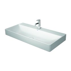 Duravit DuraSquare Waschtisch 470x1000x145mm, DuraCeram, Weiß Hochglanz, Rechteckig... DURAVIT-2353100041 4053424324173 (Abb. 1)