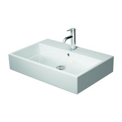 Duravit Vero Air Waschtisch 470x700x165mm wandh. Weiß Hochglanz, Rechteckig, Wonde... DURAVIT-23507000281 4053424180342 (Abb. 1)