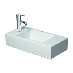 Duravit Vero Air Handwaschbecken 250x500x140mm, Weiß Hochglanz, Rechteckig, 1 Wasch... DURAVIT-0724500009 4053424180533 (Abb. 1)