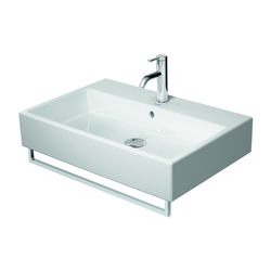 Duravit Vero Air Waschtisch 470x700x165mm wandh. Weiß Hochglanz, Rechteckig, Wonde... DURAVIT-23507000281 4053424180342 (Abb. 1)
