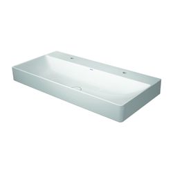 Duravit DuraSquare Waschtisch 470x1000x145mm, DuraCeram, Weiß Hochglanz, Rechteckig... DURAVIT-2353100072 4053424324319 (Abb. 1)