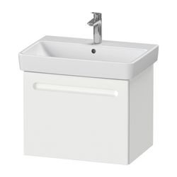 Duravit No.1 Waschtischunterbau wandhängend 426x590x478mm Mattweiß, Folie/Korp... DURAVIT-N14282018180000 4063382218728 (Abb. 1)
