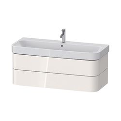 Duravit Happy D.2 Waschtischunterbau wandhäng. 490x1175x415mm, Taupe SM, Griff... DURAVIT-HP4389083830000 4067116019766 (Abb. 1)