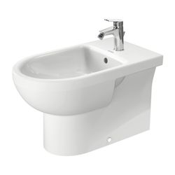 Duravit No.1 Stand Bidet 650x365x400mm, Weiß Hochglanz, 1 HL, mit Überlauf, Back to... DURAVIT-2297100000 4063382180544 (Abb. 1)
