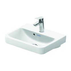 Duravit No.1 Handwaschbecken 350x450x142mm, Weiß Hochglanz, Rechteckig,1 Waschplatz... DURAVIT-0743450000 4063382180254 (Abb. 1)