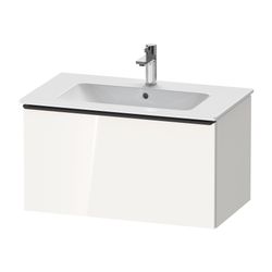 Duravit D-Neo Waschtischunterbau wandhäng. 462x810x440mm Betongrau Matt, Griff... DURAVIT-DE4262034070000 4067116134087 (Abb. 1)