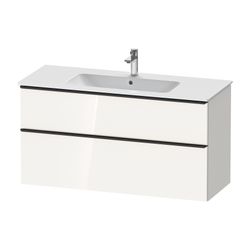 Duravit D-Neo Waschtischunterbau wandh. 462x1210x625mm Nussbaum dunkel Matt, G... DURAVIT-DE43640BD210000 4067116119565 (Abb. 1)