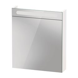 Duravit No.1 Spiegelschrank Wandmontage 148x600x700mm, Weiß, Tür R, 2 Glasfach... DURAVIT-N17920R00000000 4063382219749 (Abb. 1)