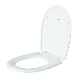 Duravit WC-Sitz, Weiß Hochglanz 360x36x443mm, ohne Absenkautomatik, Weiße Kunststof... DURAVIT-0066300000 4021534011795 (Abb. 1)