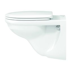 Duravit WC-Sitz, Weiß Hochglanz 360x36x443mm, ohne Absenkautomatik, Weiße Kunststof... DURAVIT-0066300000 4021534011795 (Abb. 1)