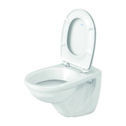 Duravit WC-Sitz, Weiß Hochglanz 360x36x443mm, ohne Absenkautomatik, Weiße Kunststof... DURAVIT-0066300000 4021534011795 (Abb. 1)